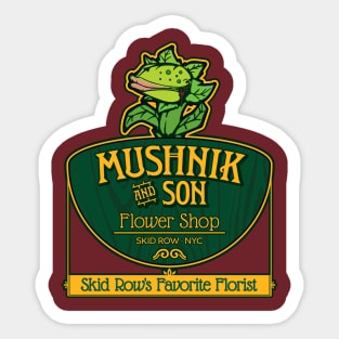 Mushnik & Son Sticker